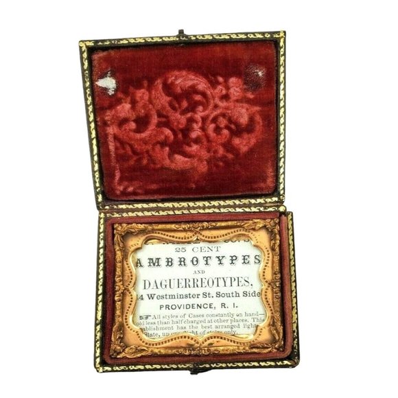 Ambrotypes & Daguerreotypes Other Rare 25 Cents Antique Ambrotypes
